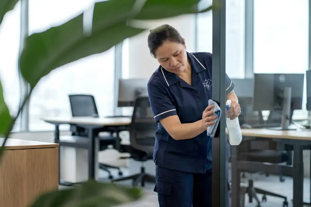 HPS Soft service-cleaning services worker
